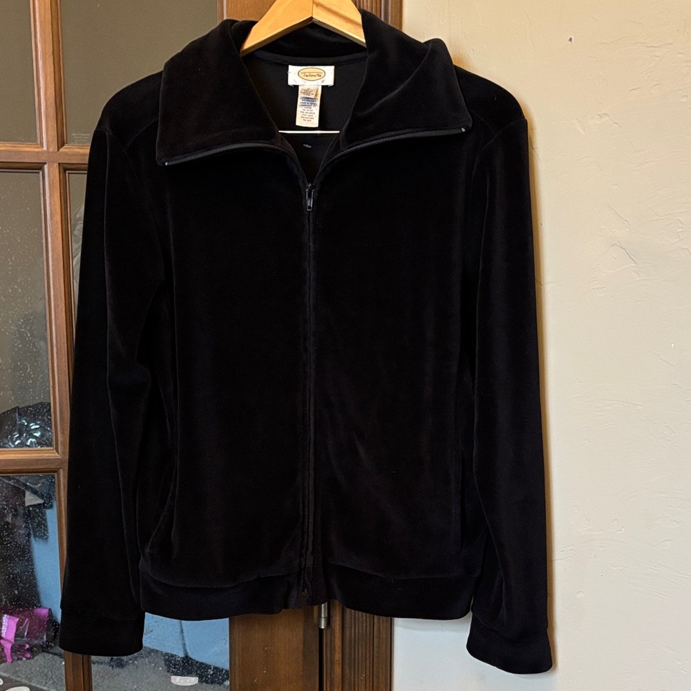 Talbots Velour Jacket! Size Medium